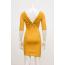 Knotted Dress / Yellow