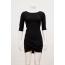 Knotted Dress / Black
