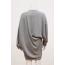 Asymmetric Sweater / Grey Mélange