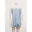 Knotted Dress/Skirt / Light Blue Check