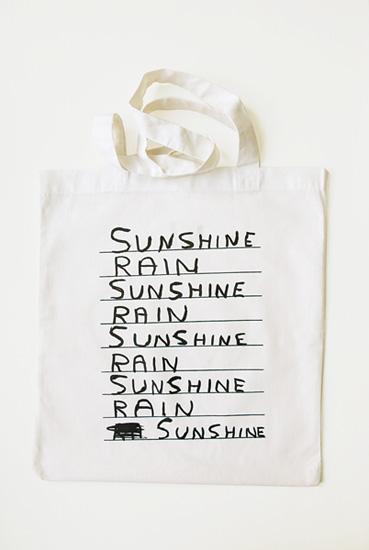 mono.editionen #01: Shrigley Tote Bags / Sunshine White