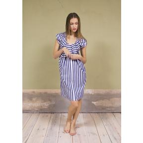 Twisted Stripe Dress